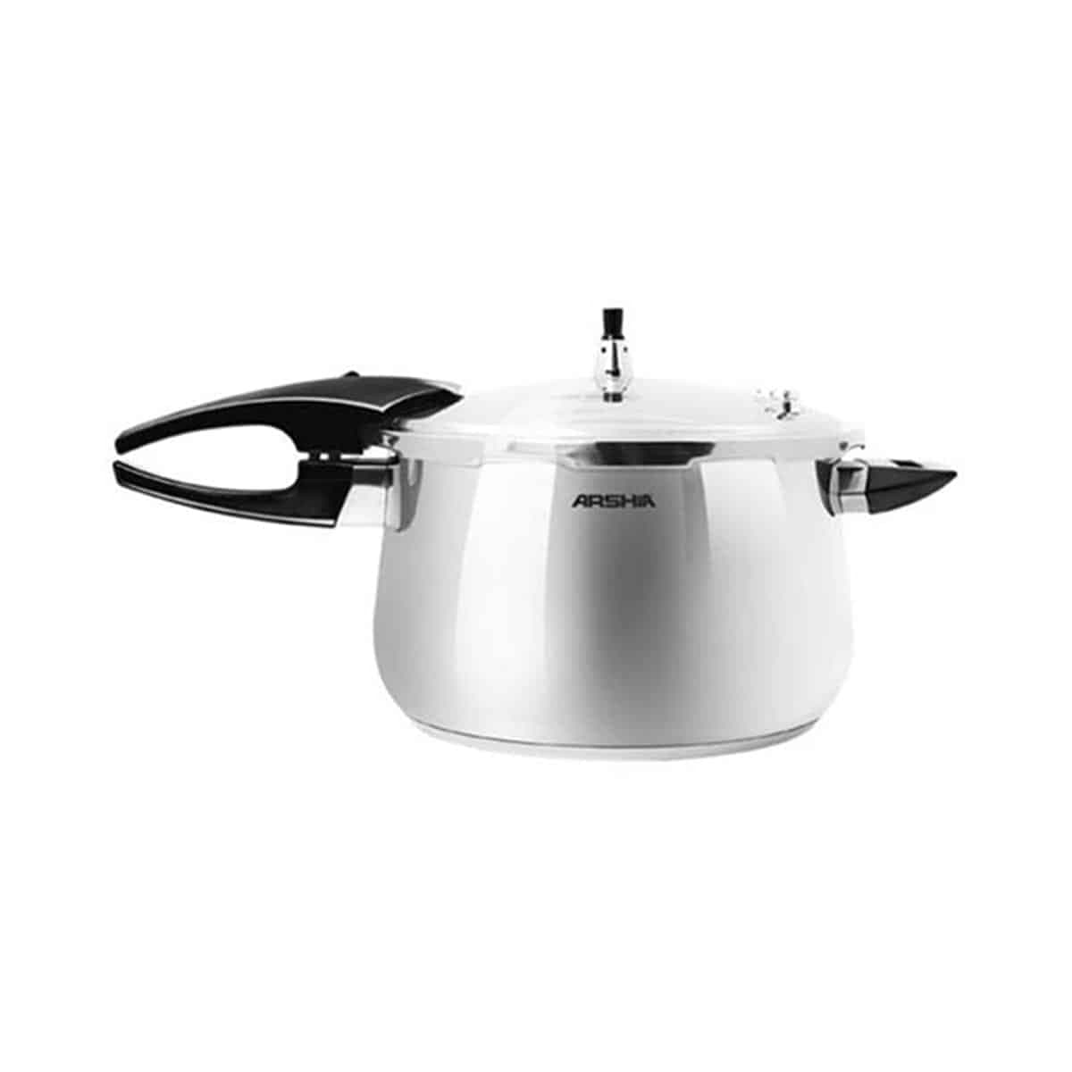 زودپز استیل ۲۶ سانت عرشیا مدل PR135-406 ظرفیت 9 لیتری