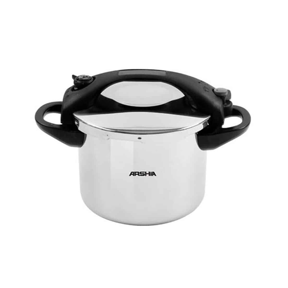 زودپز استیل ۷ لیتر دسته کوتاه عرشیا مدل PR622-1952