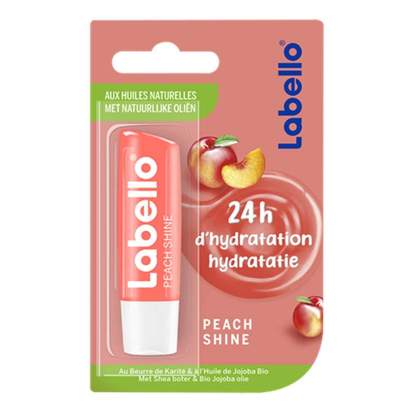 بالم لب لبلو (لابلو) مدل Labello PEACH SHINE هلو
