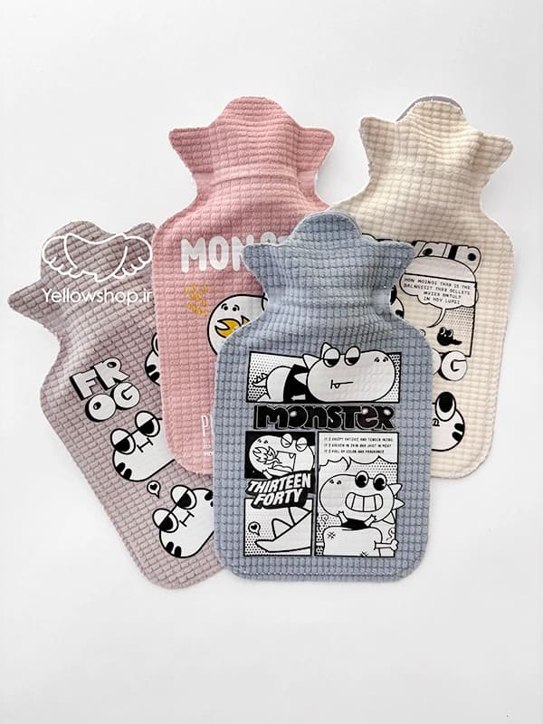 کیسه آب گرم پشمی طرح هیولا کد 41053