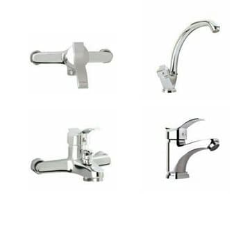 دست کامل شیرآلات اس تی پی STP مدل مرجان (روشویی،ظرفشویی،توالت،دوش)