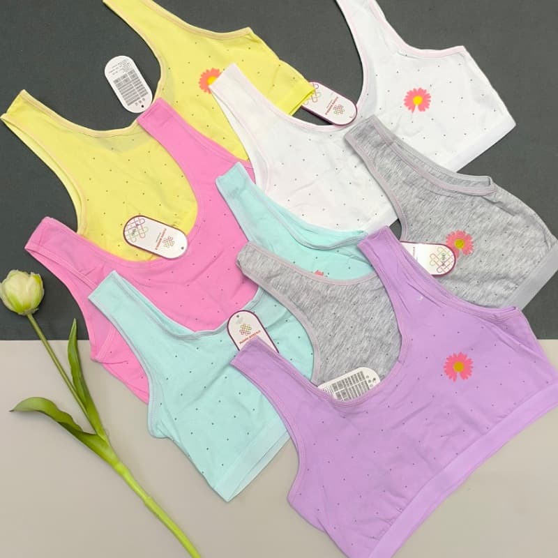 نیم تنه نخی دخترانه سایزفری مناسب 10 تا 13