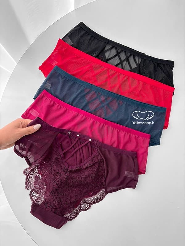 شورت اسلیپ توری زنانه cotton hill کد 23071