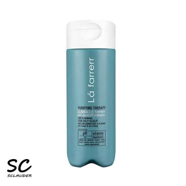 شامپو ضد شوره چرب لافارر مدل کلیمبا با خاصیت نرم کننده