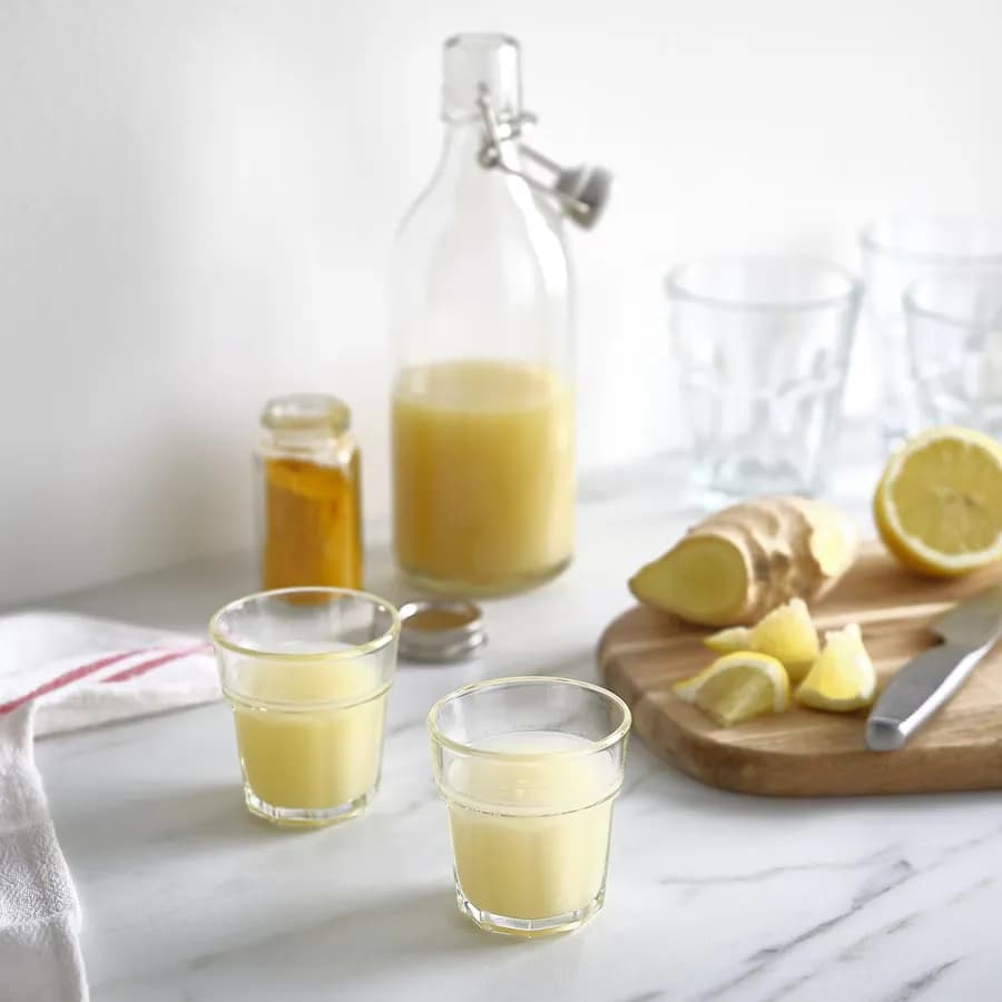 لیوان شیشه ای اسپرسو ایکیا مدل POKAL شفاف ۱۰۰ میلی‌لیتر