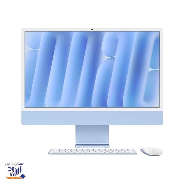 کامپیوتر همه‌کاره ۲۴ اینچی اپل مدل iMac 2024 m4 10-10 core ظرفیت 16/256G