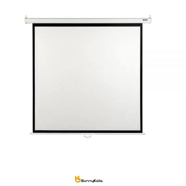 پرده نمایش برقی ویدئو پروژکتور اسکوپ اندازه 2.5×2.5 متر
