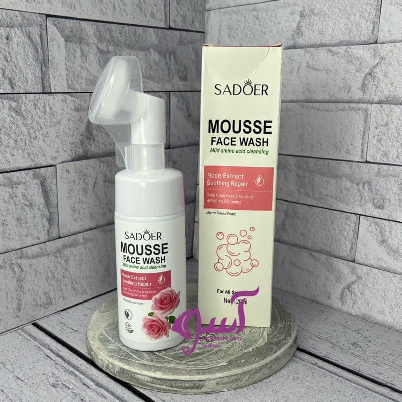 فوم براشدار شستشو صورت آمینو اسید اورجینال (حاوی عصاره گل رز) SD08015