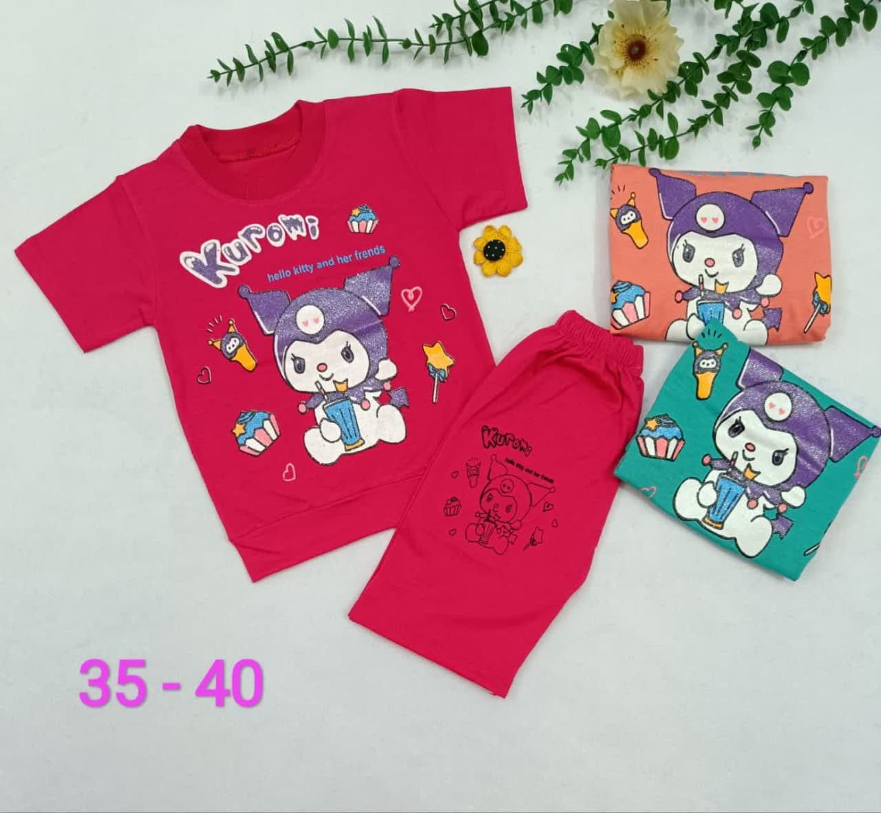 ۲۲۵-تیشرت شلوارک کرومی