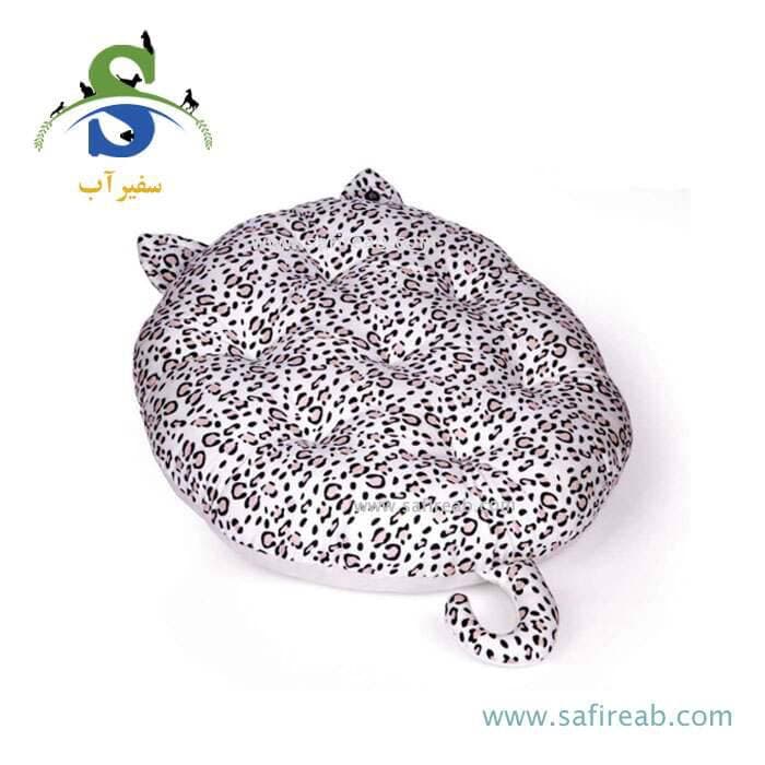 تشک سگ و گربه مدل پلنگ برفی (سایز L) جیمبو