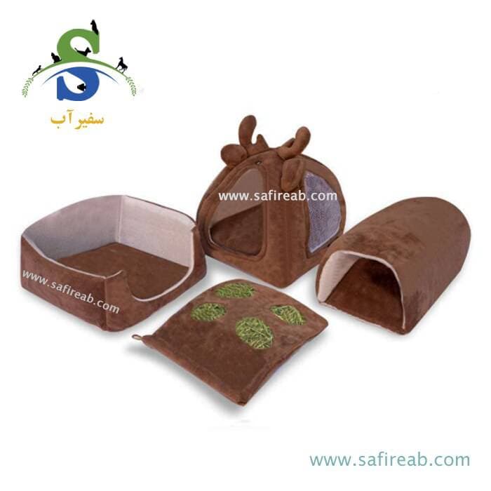 لوازم نگهداری خوکچه و همستر مدل گوزن (سایز S) جیمبو