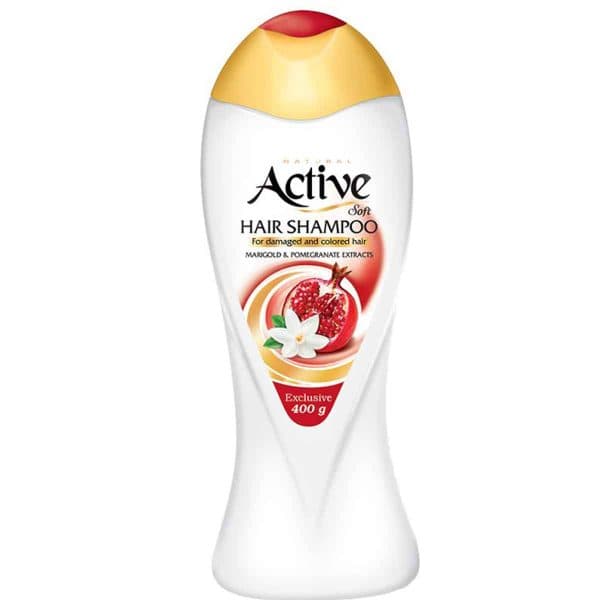 شامپو موهای رنگ شده انار اکتیو 400 گرم