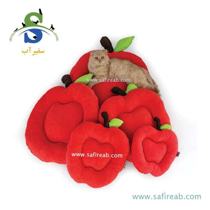 تشک سگ و گربه و جوندگان مدل سیب (پک ۵ عددی) جیمبو