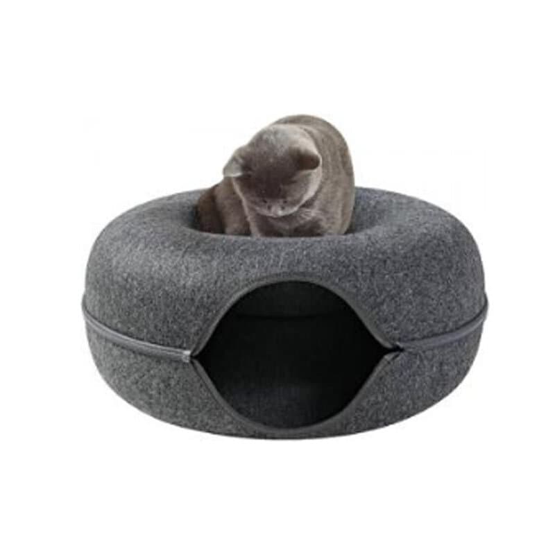 جای خواب مخصوص گربه طرح دونات زاریکس