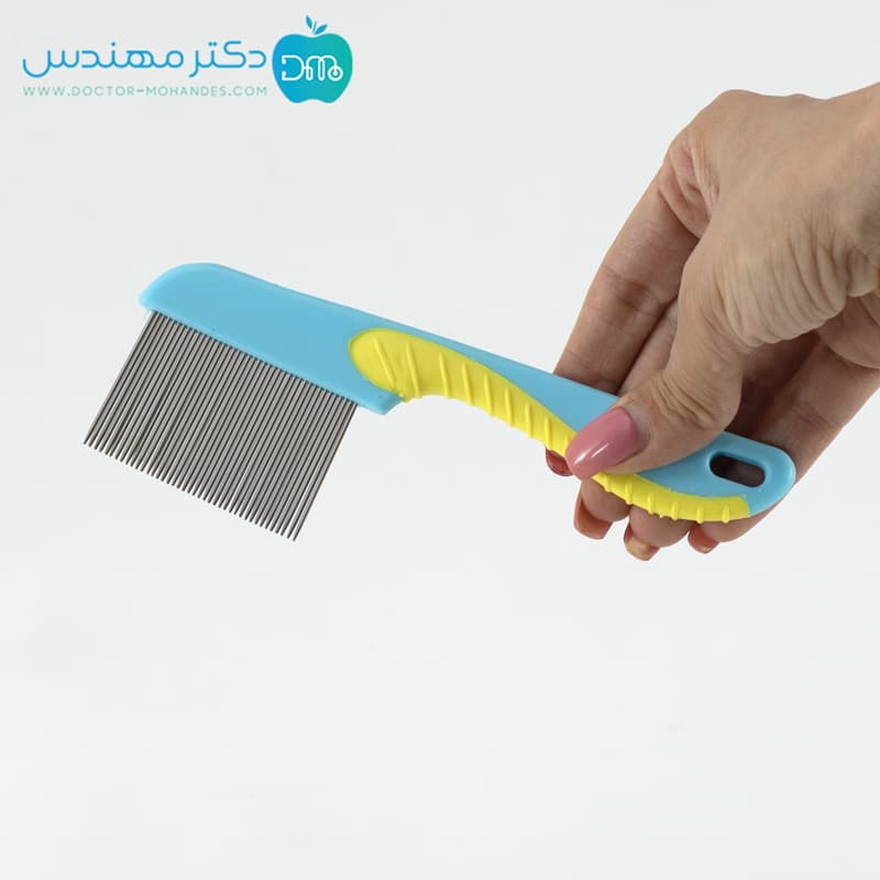 شانه ضد شپش و شوره دسته دار