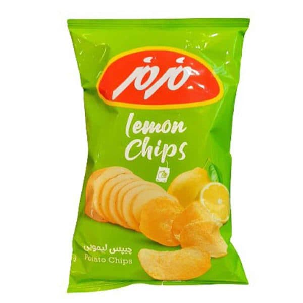 چیپس برگه سیب زمینی لیمو مزمز 65 گرم