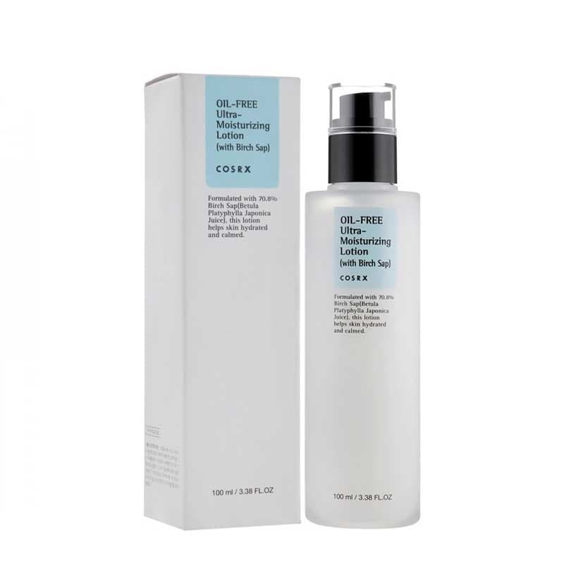 لوسیون مرطوب کننده و آبرسان فاقد چربی کوزارکس 100میل COSRX