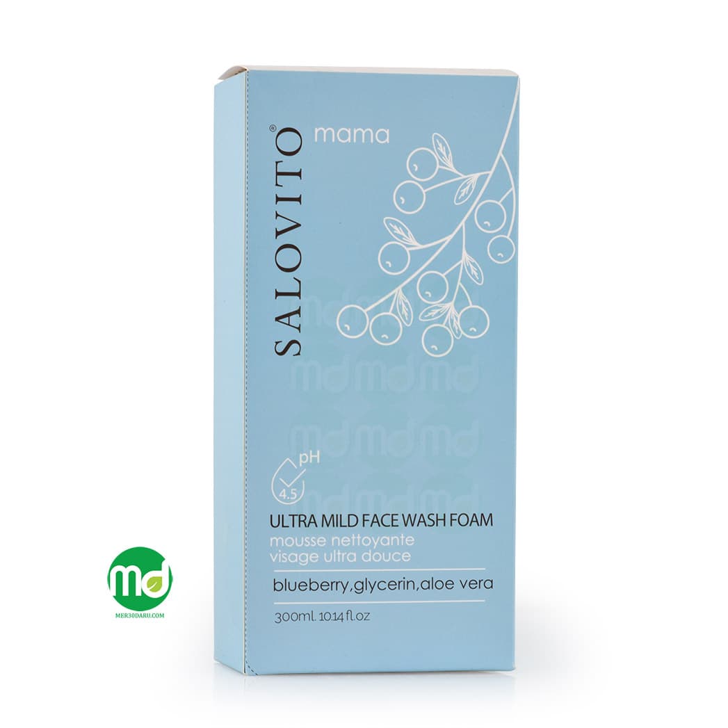 فوم شستشوی صورت سالوویتو Salovito حجم 300ml