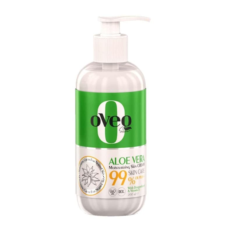 کرم مرطوب‌کننده و آبرسان اوک شاین پمپی مدل Aloe Vera حجم 400 میل