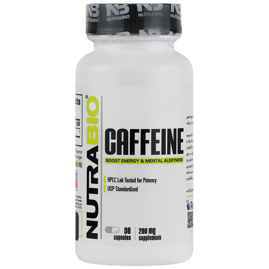 کافئین نوترابایو 30 عدد 200 میلی گرم