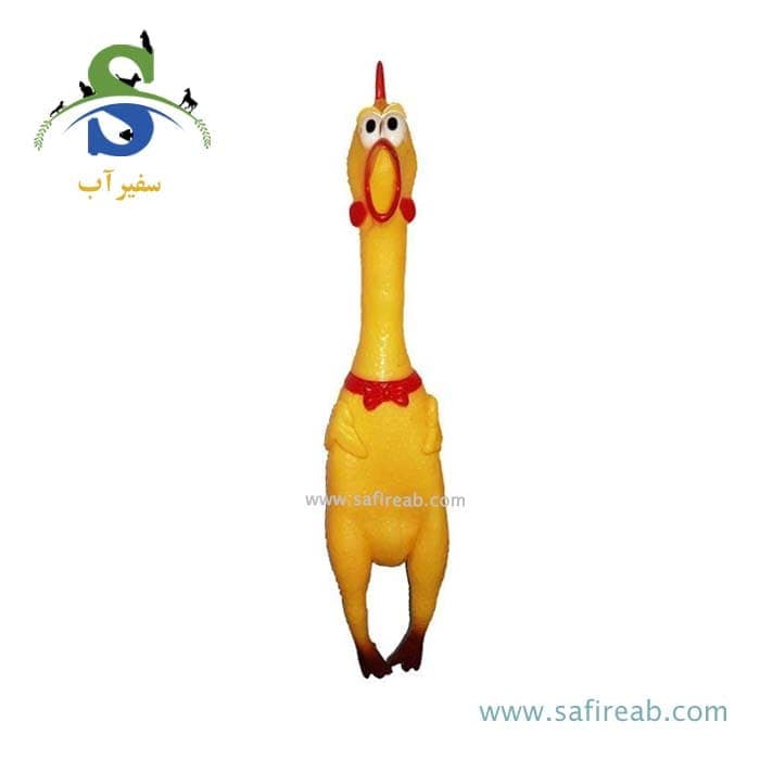 اسباب بازی مدل مرغ نالان (سایز کوچک و بزرگ) برای سگ و گربه