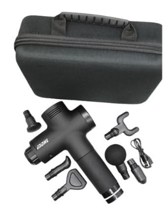 ماساژور تفنگی (گان) مدل 66MG سوکت USB طرح 80 سرعته MDHL