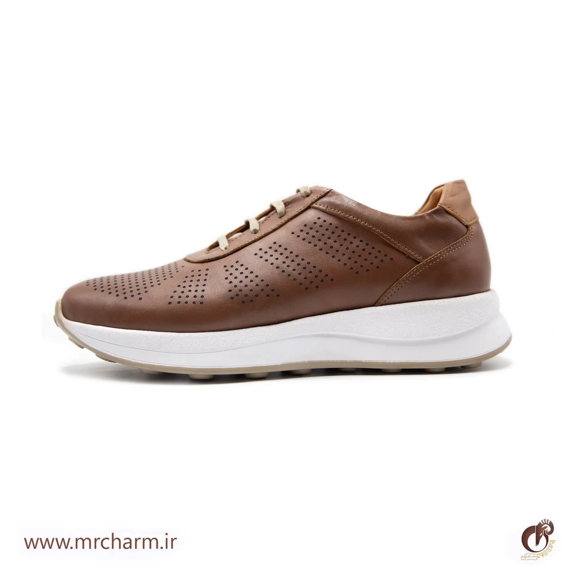 کتونی چرم اسپرت مردانه mrc1121-37