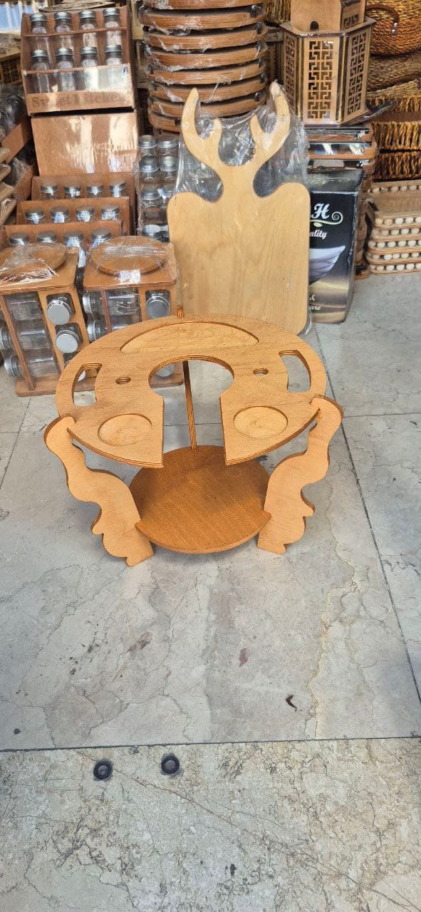 استند قلیان پایه منحنی