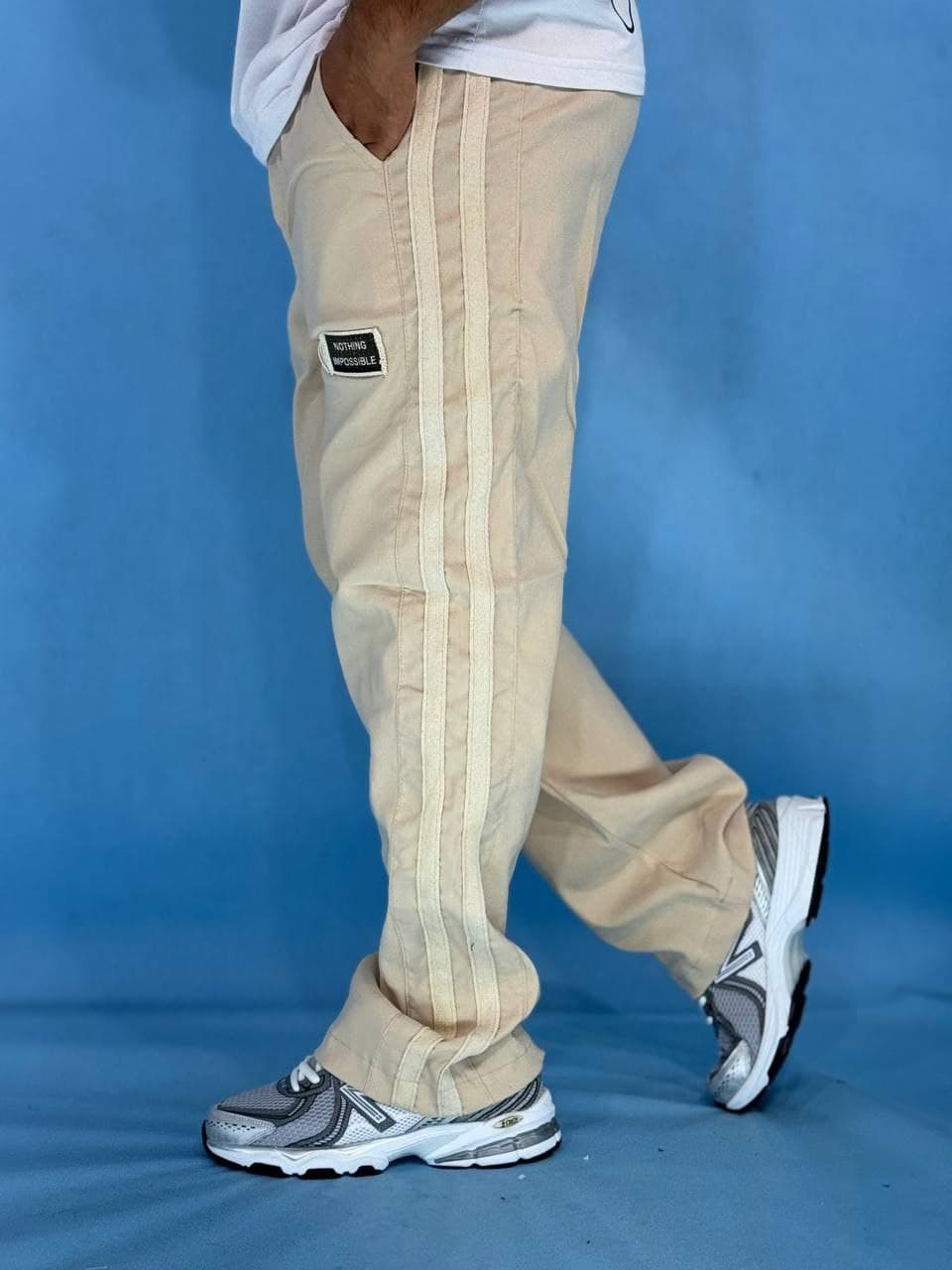 شلوار بنگال کش دو نوار کنف