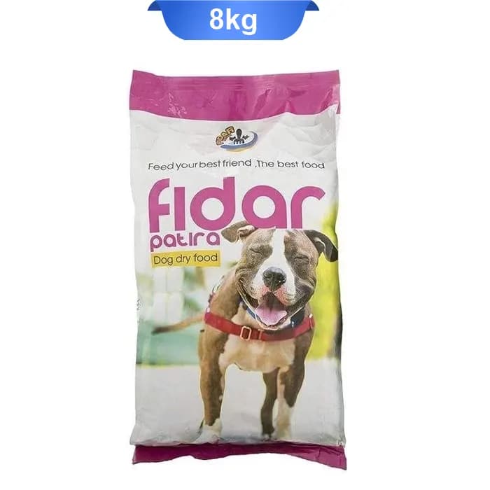 غذا خشک سگ بالغ نژاد کوچک فیدار وزن 8 کیلوگرم Fidar Patira Dog Dry Food Adult