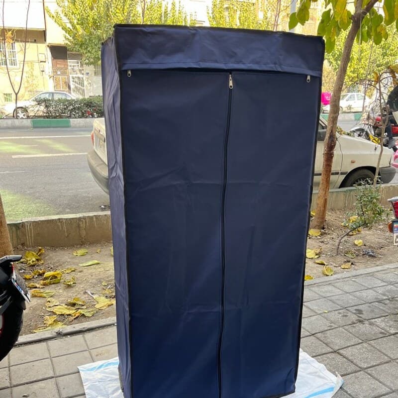 کمد لباس برزنتی با اسکلت فلزی و رویه ضدآب قابل شست و شو با خدمات پس از فروش و رنگبندی 1