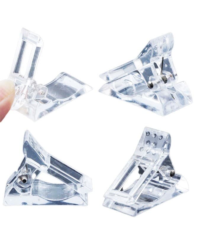 پینچر کریستالی کلیپسی ناخن (پینچر شیشه ای پلی ژل)