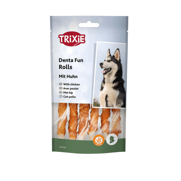 تشویقی دنتال تریکسی با دورپیچ مرغ