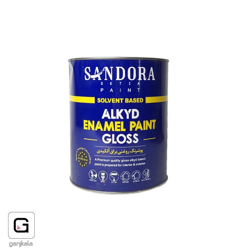 رنگ مشکی براق ساندورا کوارت کد 700