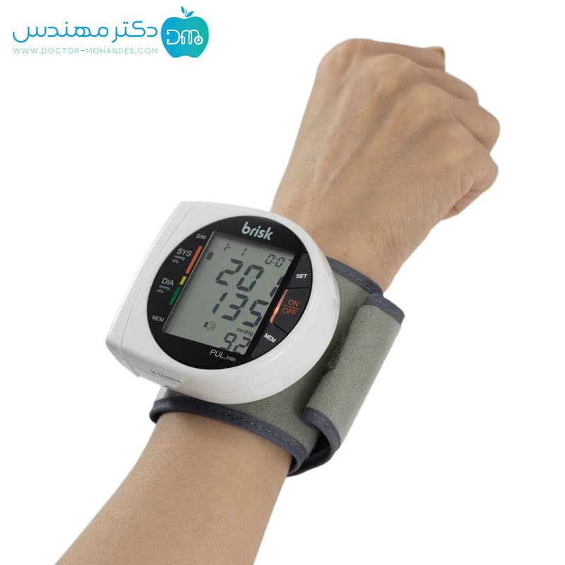 فشارسنج دیجیتالی مچی بریسک PG-800A27