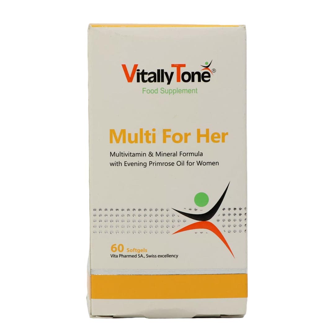 مولتی فور هر سافت ژل 60 عددی ویتالی تون