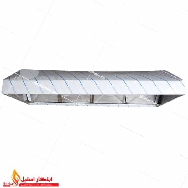 هود صنعتی استیل دو متری