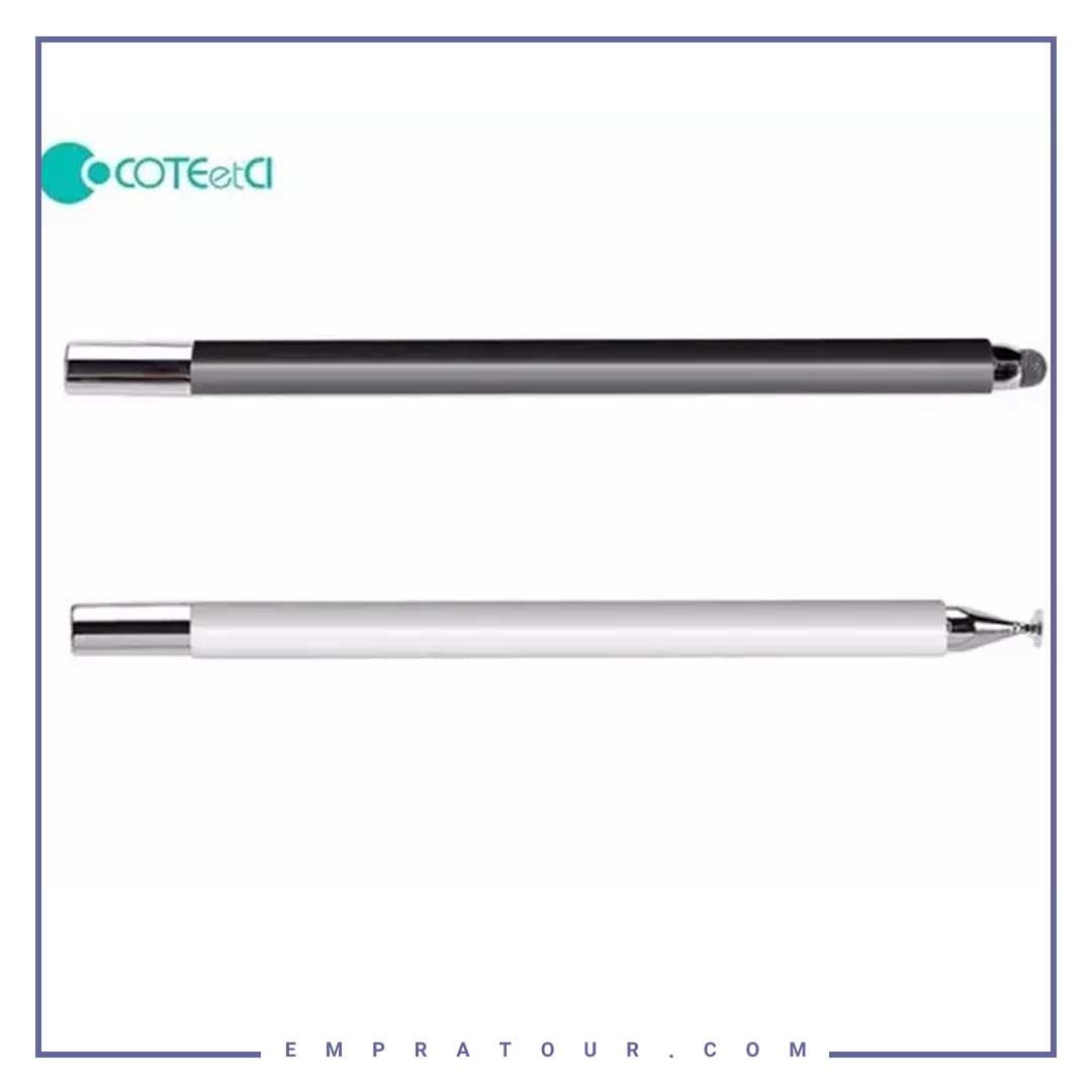 قلم لمسی دو سر کوتتسی Coteetci Triangular double-head capacitive pen 62002