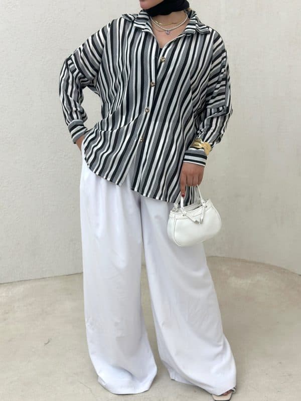 شومیز راه راه S.D