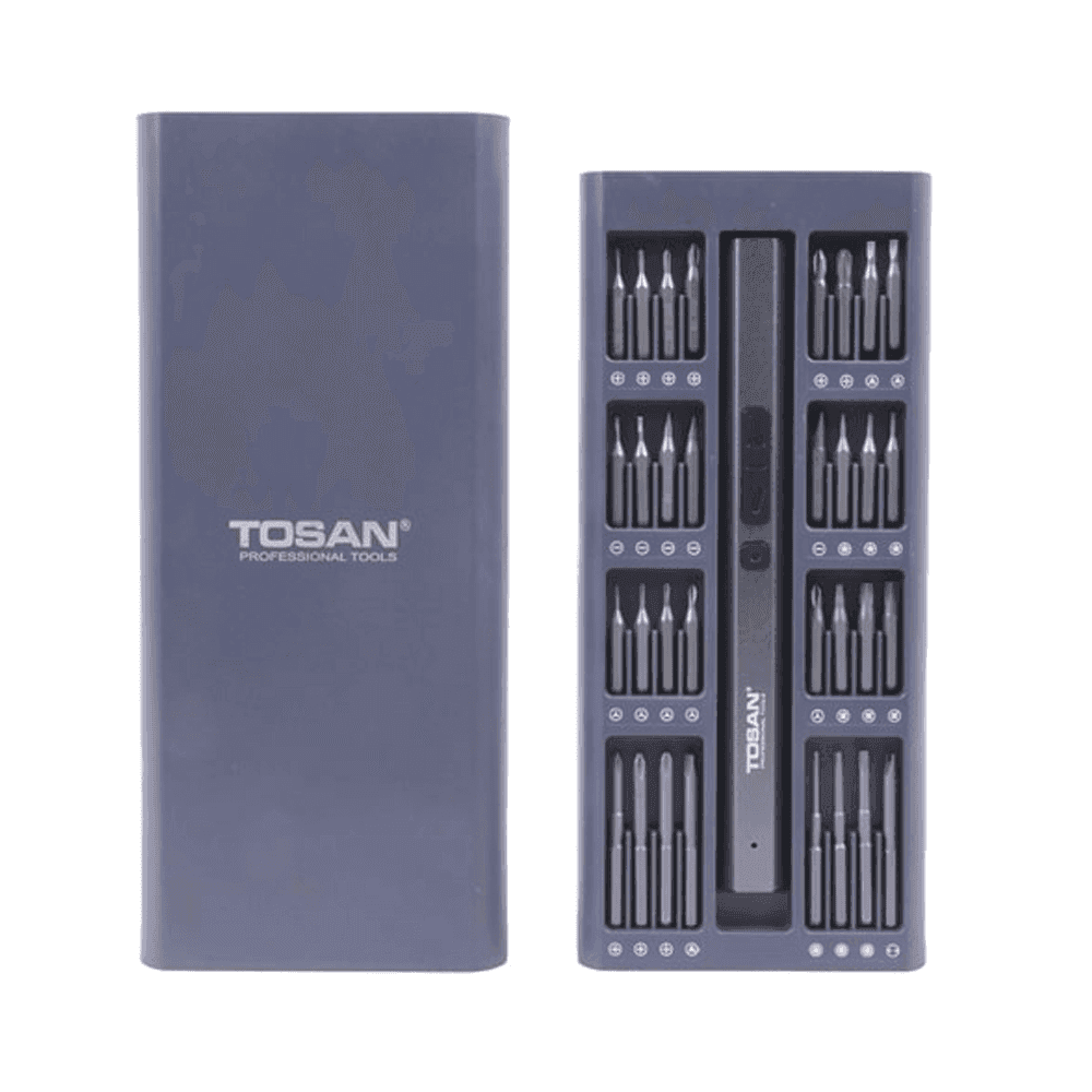 کیت پیچ گوشتی شارژی توسن 3.7 ولت مدل 9002