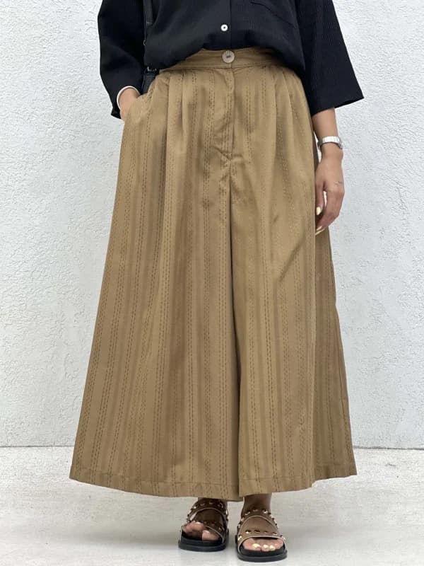 دامن شلواری طرح کوک دوزی