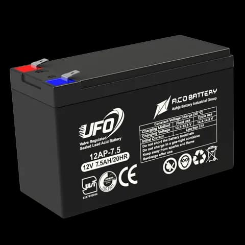 قیمت و خرید باتری یو پی اس 7.5 آمپر یوفو – UPS BATTERY UFO 7.5A