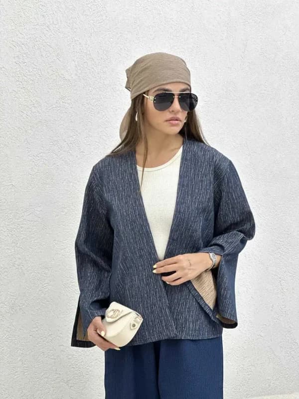 کت ژاکارد طرح دار