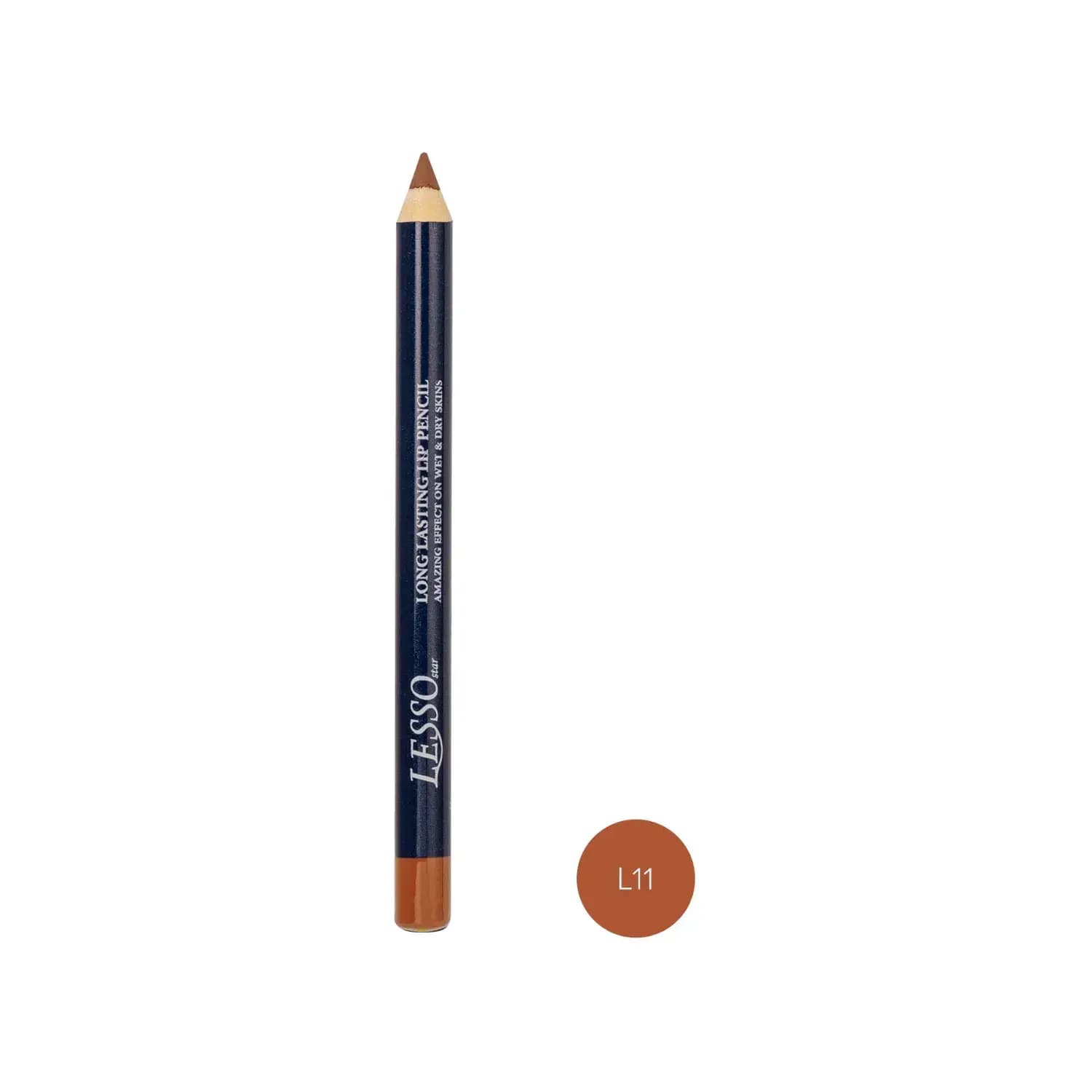 رژ لب مدادی ضد حساسیت لسو استار شماره 11