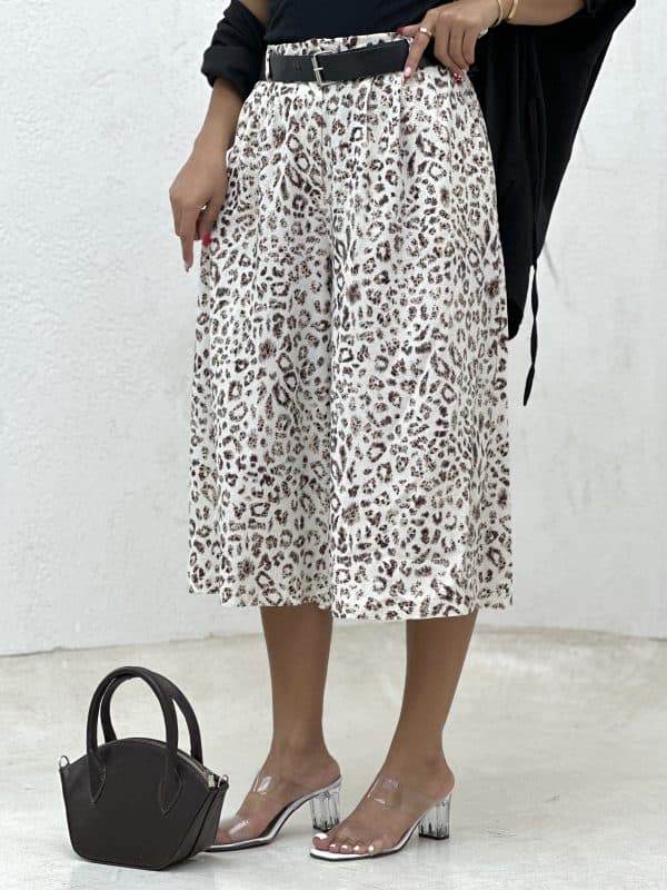 شلوار پلنگی برمودا