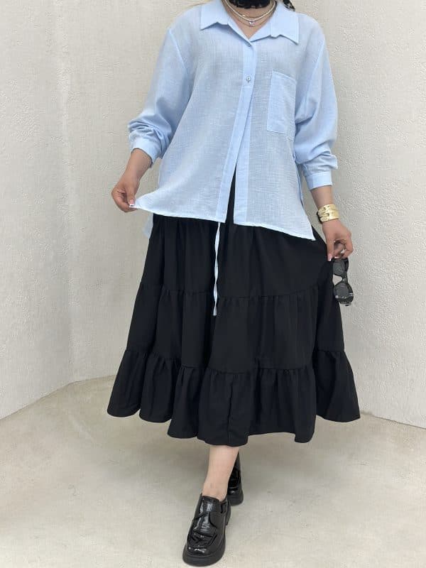 شومیز بغل چاک جلو گت