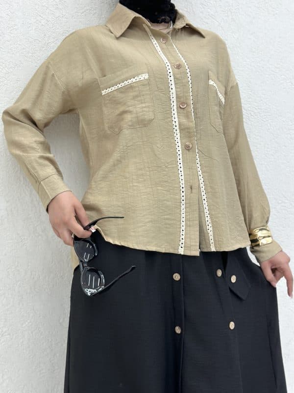 شومیز نوار کنفی