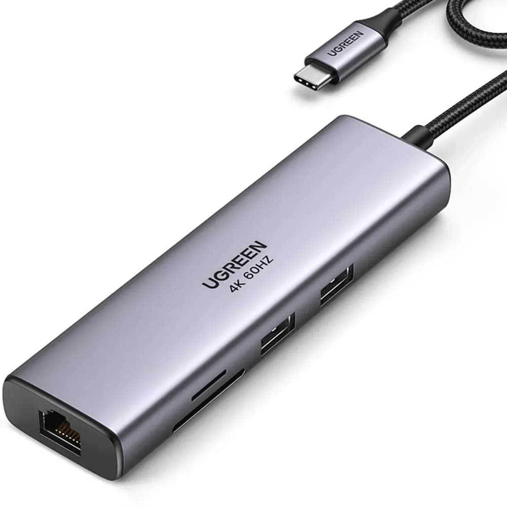 هاب USB-C هفت پورت یوگرین مدل CM512
