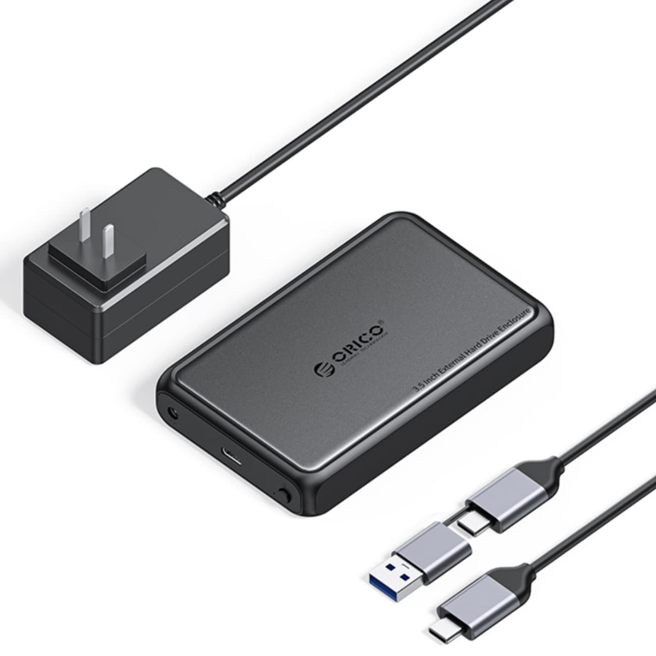 باکس هارد 2.5 اینچی و 3.5 اینچی USB 3.0 و تایپ‌سی به SATA اوریکو DDL35-C3