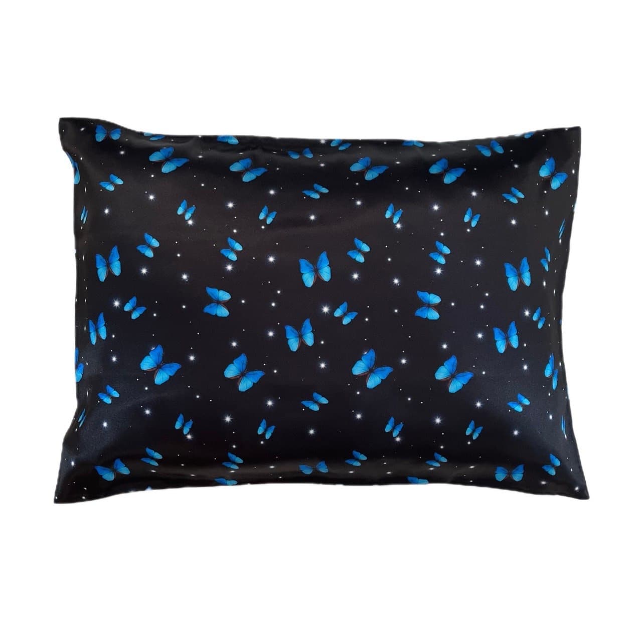 ساتن ابریشم طرح پروانه کهکشانی